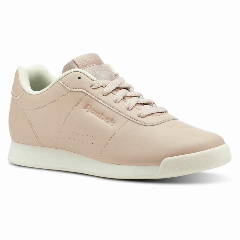 Reebok Royal Charm Botasky Damske - Béžové/Krém Biele BU7723FG